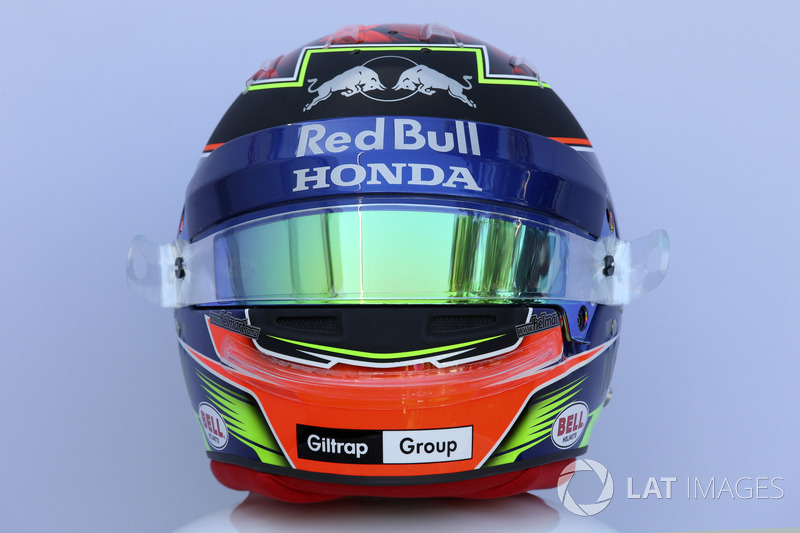 Casco de Brendon Hartley, Scuderia Toro Rosso