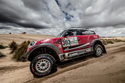#303 X-Raid Team Mini: Mikko Hirvonen, Michel Périn