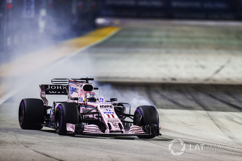 5. Sergio Perez, Sahara Force India F1 VJM10