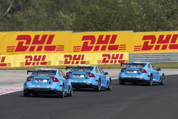 Nicky Catsburg, Polestar Cyan Racing, Volvo S60 Polestar TC1; Thed Björk, Polestar Cyan Racing, Volv