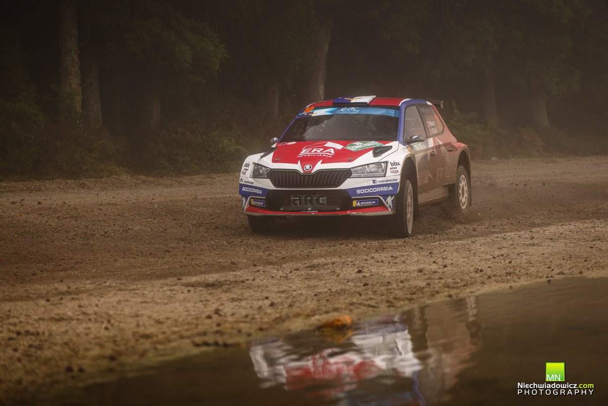 Ricardo Moura, António Costa, Skoda Fabia Rally2 evo