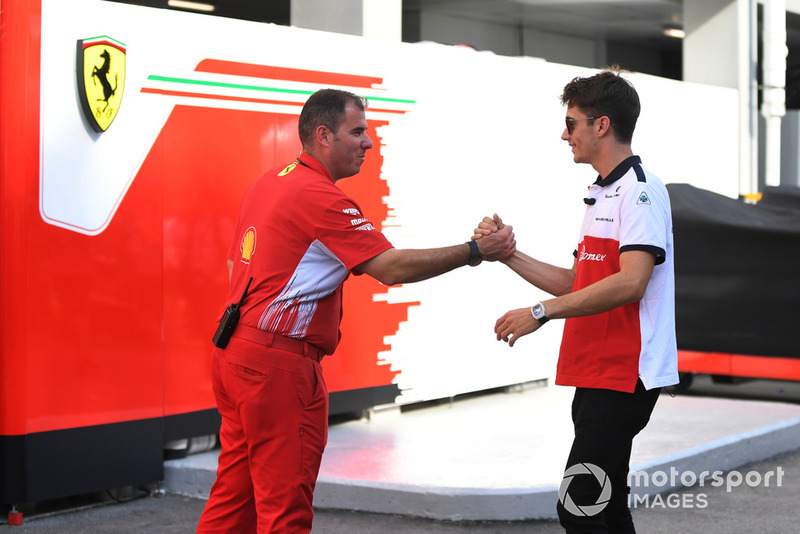 Charles Leclerc, Alfa Romeo Sauber F1 Team and Ferrari