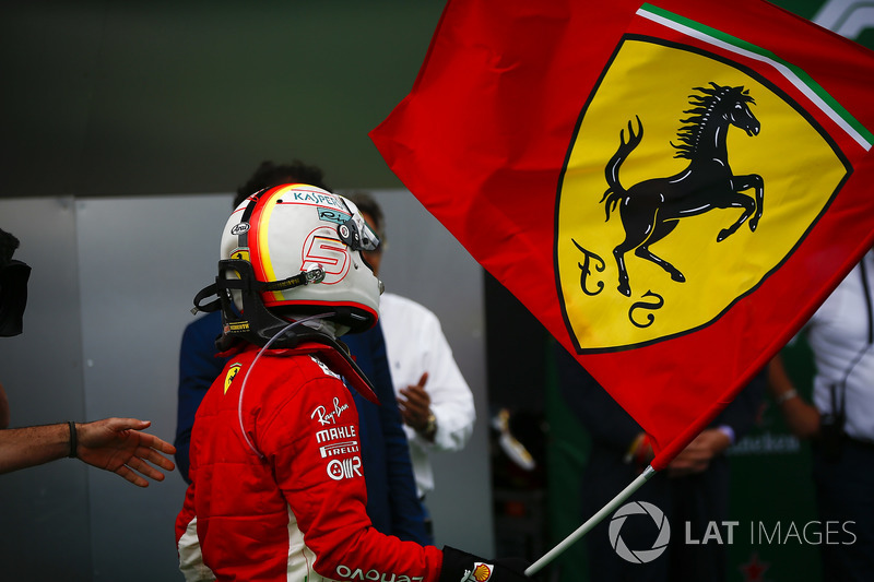 1 місце — Себастьян Феттель, Ferrari. Умовний бал — 82,92