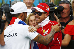 2017 Formula 1 Dünya Şampiyonu Lewis Hamilton, Mercedes AMG F1, Sebastian Vettel, Ferrari