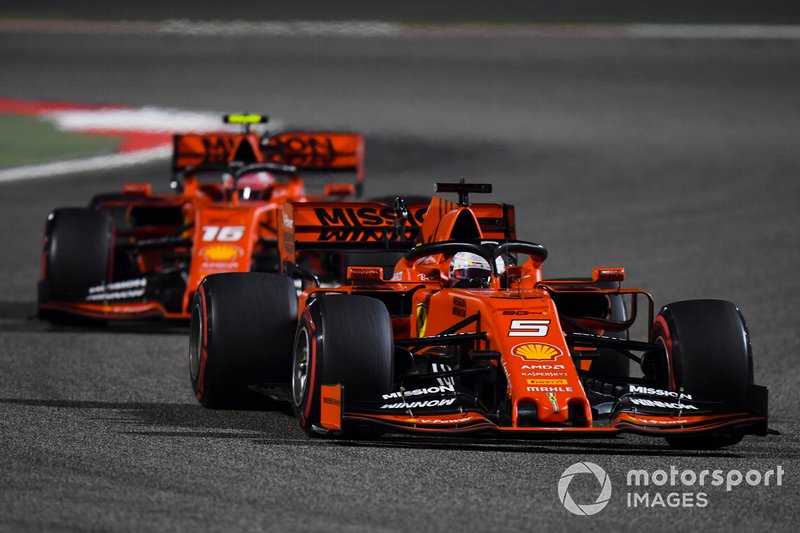 Шарль Леклер, Себастьян Феттель Ferrari SF90