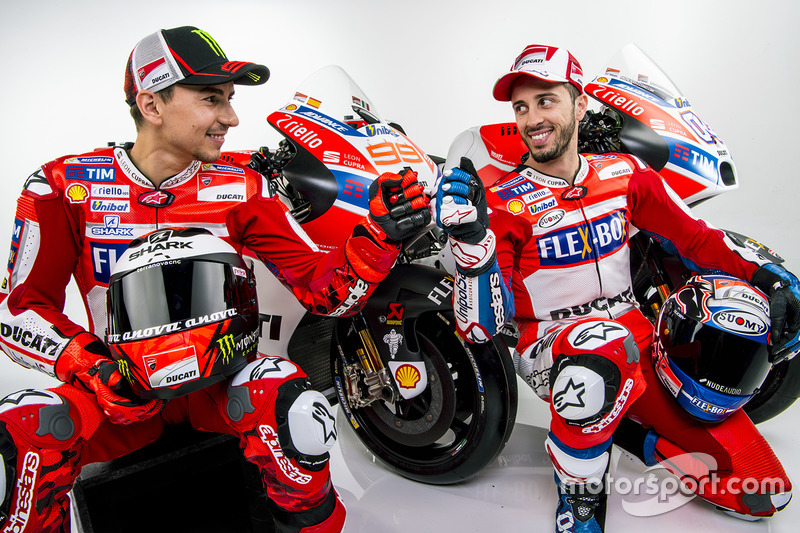 Хорхе Лоренсо, Андреа Довіціозо, Ducati Team