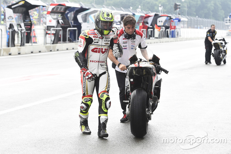 Cal Crutchlow – Sturz: