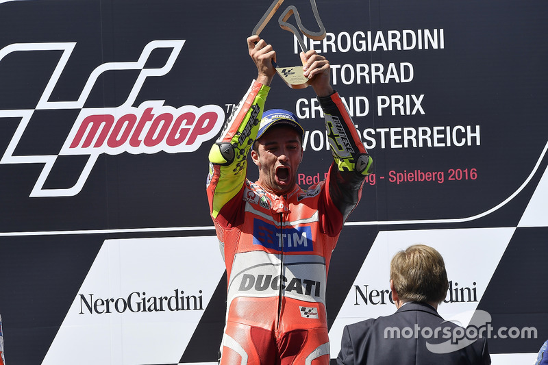 Race winner Andrea Iannone, Ducati Team