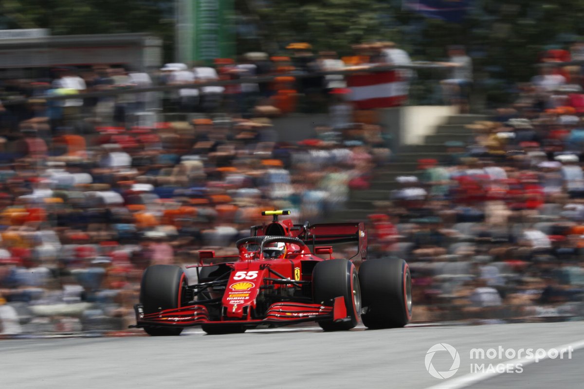 P10 Carlos Sainz Jr., Ferrari SF21