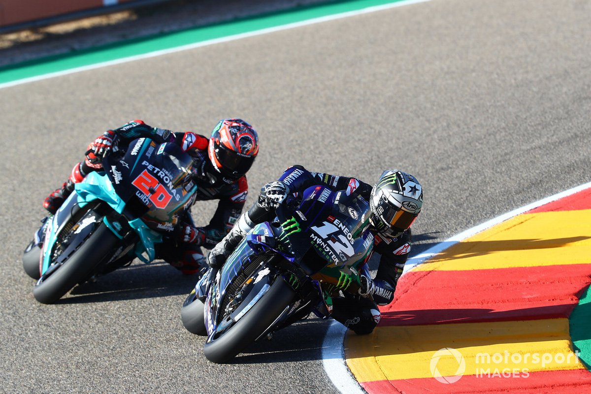 Maverick Vinales, Yamaha Factory Racing, Fabio Quartararo, Petronas Yamaha SRT