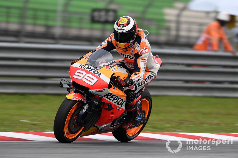 Jorge Lorenzo eindigde dit jaar met Honda nog niet in de top-tien.