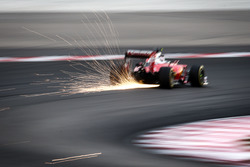 Vonken bij Kimi Raikkonen, Ferrari SF16-H