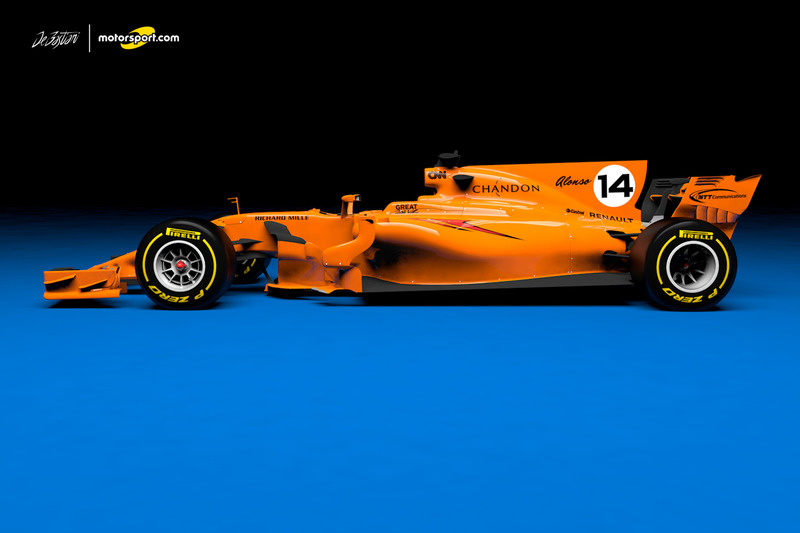 Designstudie: McLaren-Renault 2018