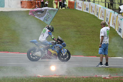 Third place and champion Franco Morbidelli, Marc VDS