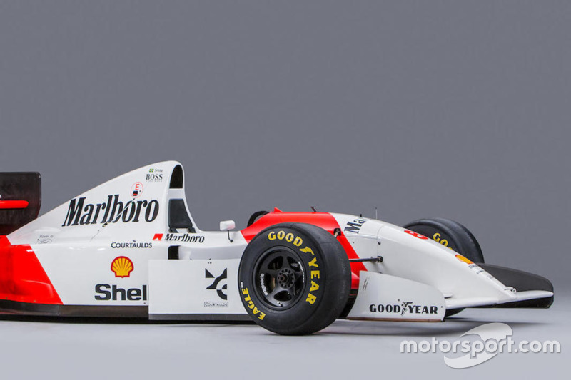 Болід Айртона Сенни McLaren-Cosworth Ford MP4/8A 1993 року