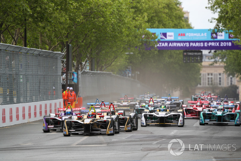 Start Paris ePrix 2018