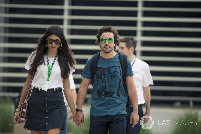 Fernando Alonso, McLaren ve kız arkadaşı Linda Morselli