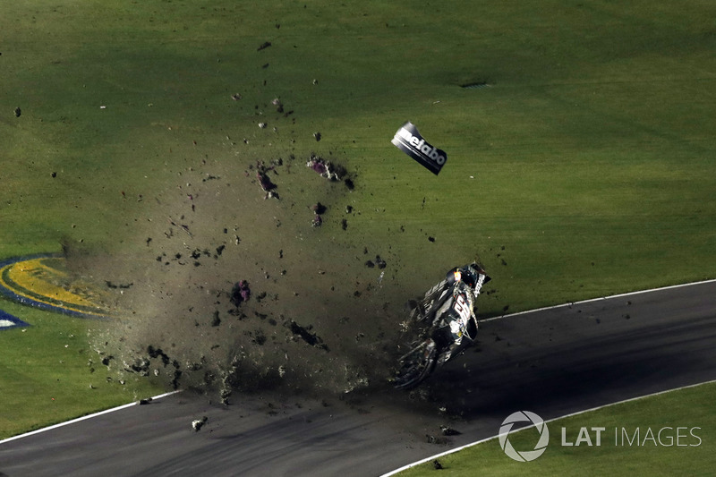 Unfall von Timothy Peters, MDM Motorsports Chevrolet