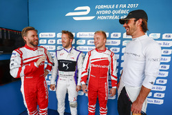 Nick Heidfeld, Mahindra Racing, Sam Bird, DS Virgin Racing, Felix Rosenqvist, Mahindra Racing, Jean-