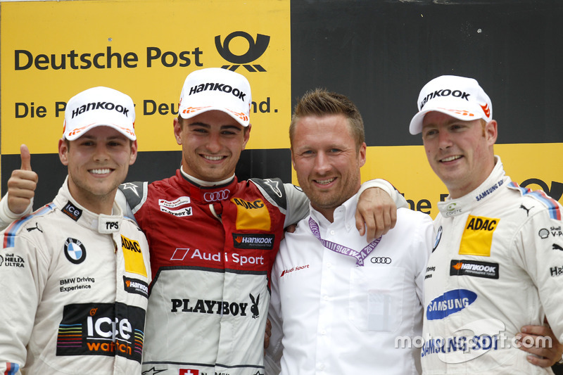 1. Nico Müller, 2. Tom Blomqvist, 3. Maxime Martin