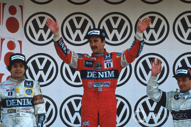 Nigel Mansell - Campeón en 1992