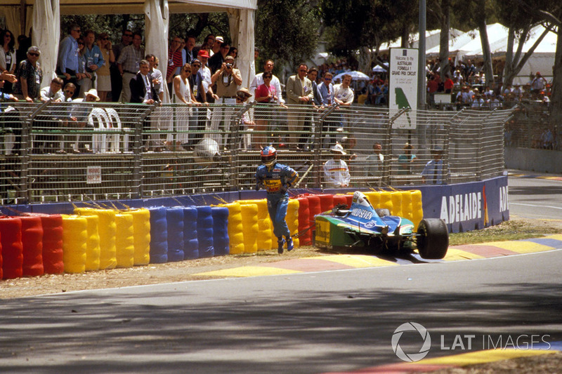 Michael Schumacher, Benetton B194 Ford kaza sonrası