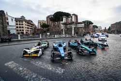 Formula E cars line-up