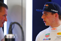Max Verstappen, Red Bull, mit Vater Jos Verstappen