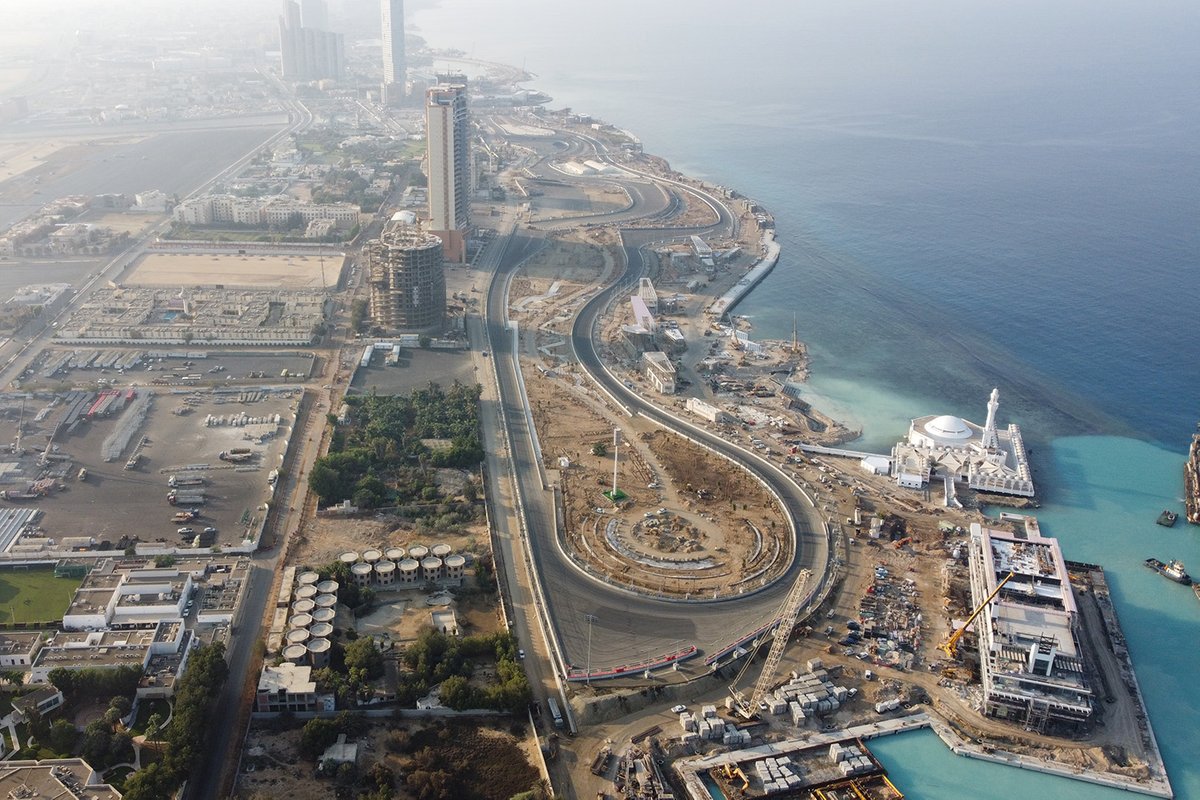 Jeddah Street Circuit overview