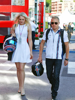 Valtteri Bottas, Williams con la fidanzata Emilia Pikkarainen