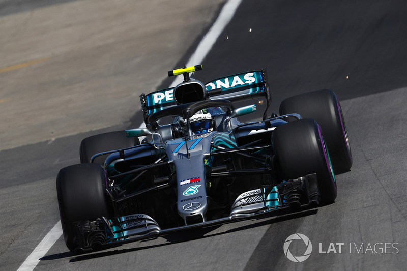 Valtteri Bottas, Mercedes AMG F1 W09.