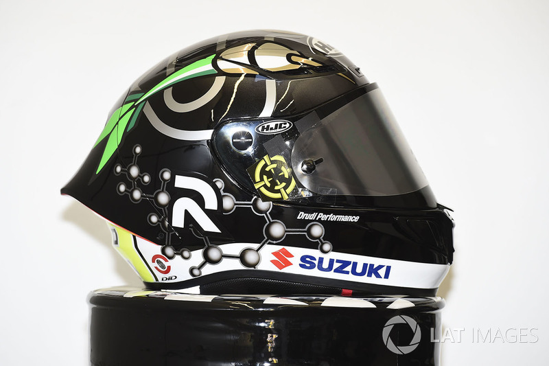 Il casco speciale di Andrea Iannone, Team Suzuki MotoGP