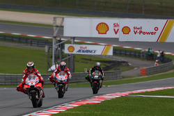 Jorge Lorenzo, Ducati Team, Andrea Dovizioso, Ducati Team, Johann Zarco, Monster Yamaha Tech 3