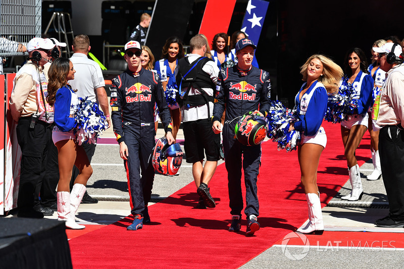 Данііл Квят, Брендон Хартлі, Scuderia Toro Rosso, і дівчата