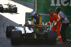Unfall: Jolyon Palmer, Renault Sport F1 Team RS17