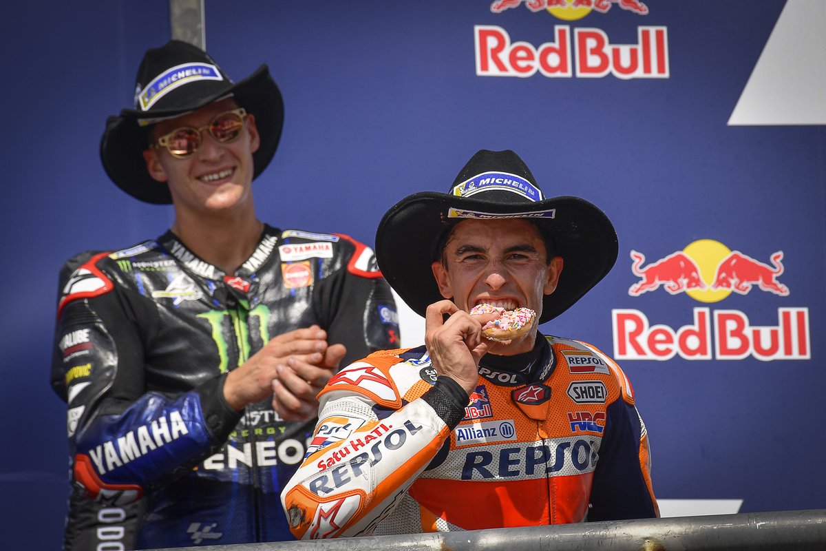 Marc Marquez, Repsol Honda Team, Fabio Quartararo, Yamaha Factory Racing
