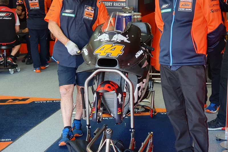 La moto di Pol Espargaro, Red Bull KTM Factory Racing