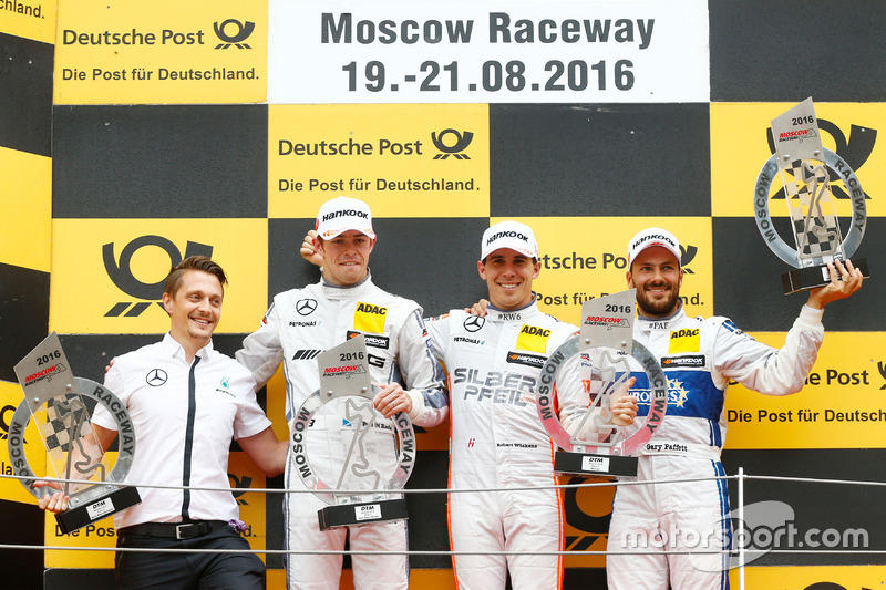 1. Robert Wickens, 2. Paul di Resta, 3. Gary Paffett