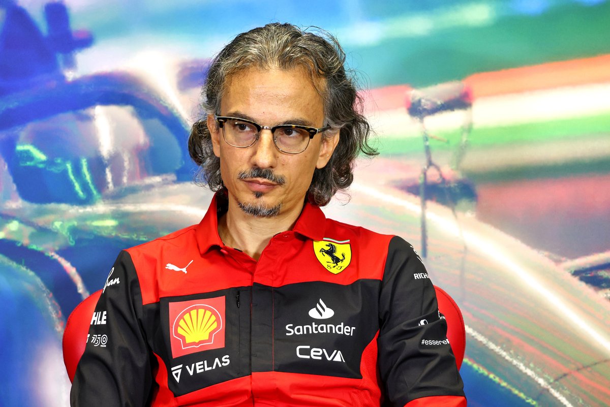 Laurent Mekies, Racing Director, Ferrari, in the team principals Press Conference