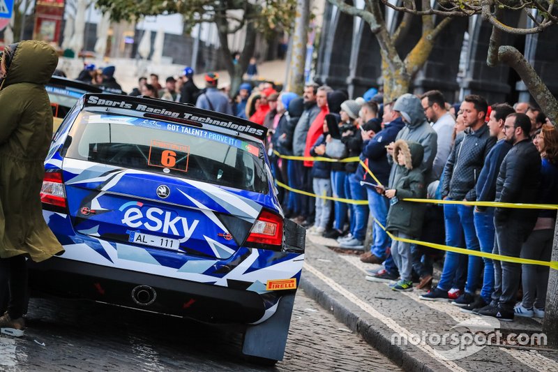Łukasz Habaj, Daniel Dymurski, Skoda Fabia R5, Azores Rallye