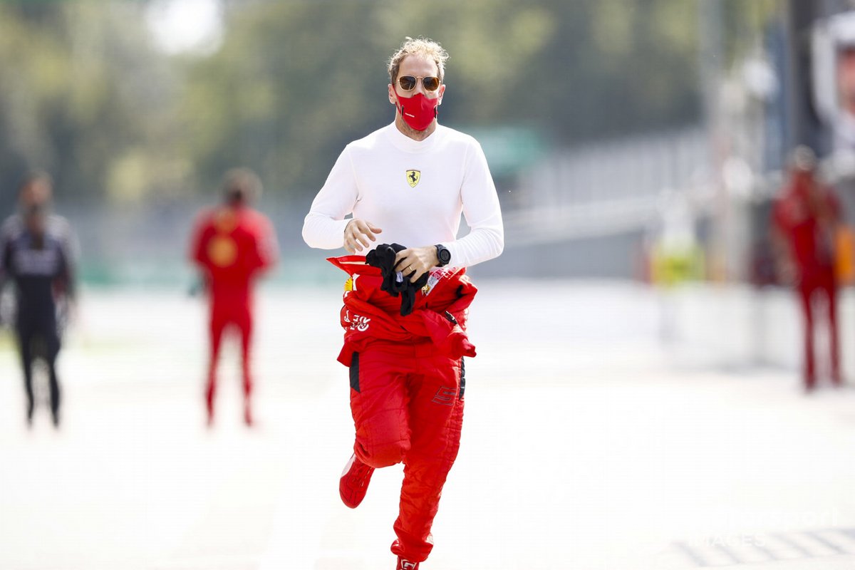 Sebastian Vettel, Ferrari, corre verso la Racing Point?