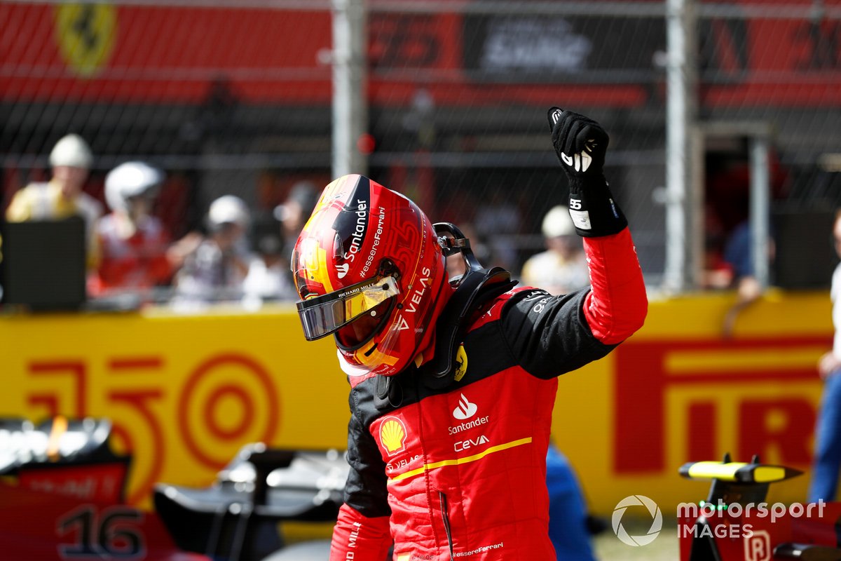 Carlos Sainz, Ferrari, après les qualifications