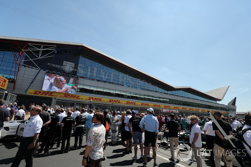 British Grand Prix Grid at Silverstone
