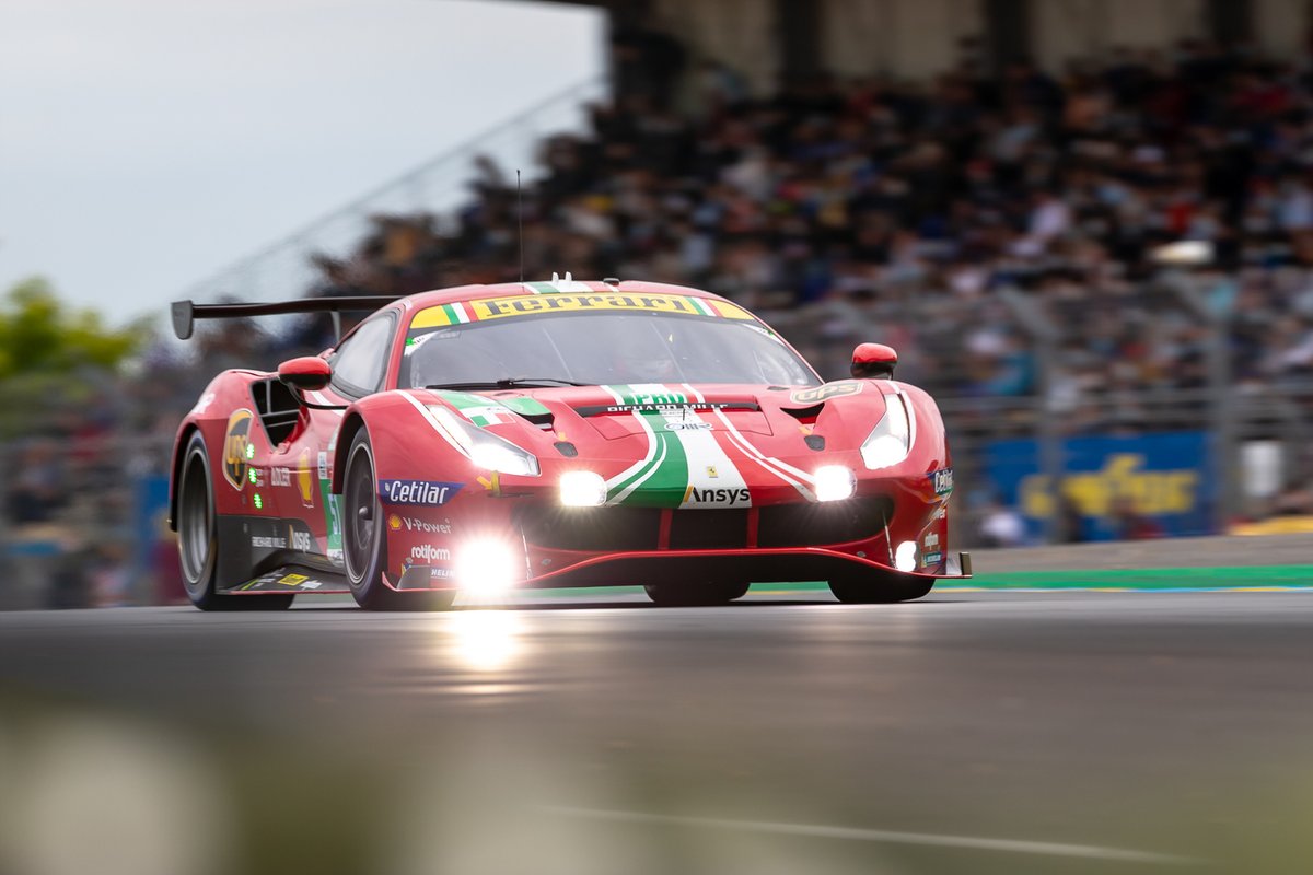 #51 AF Corse Ferrari 488 GTE EVO LMGTE Pro, Alessandro Pier Guidi, James Calado, Come Ledogar
