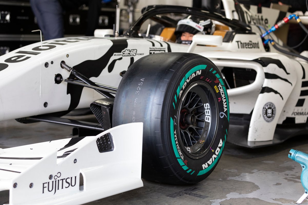 Super Formula is trialling new Yokohama tyres made with renewable material