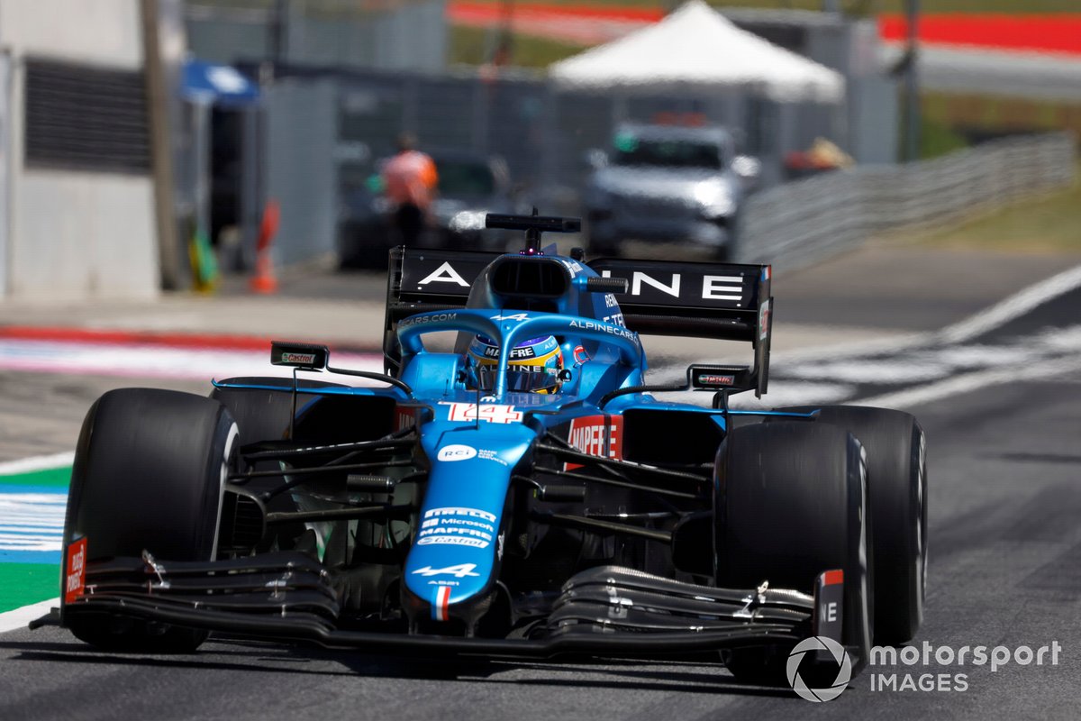 P14 Fernando Alonso, Alpine A521