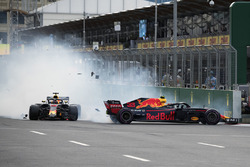 Столкновение: Макс Ферстаппен и Даниэль Риккардо, Red Bull Racing RB14