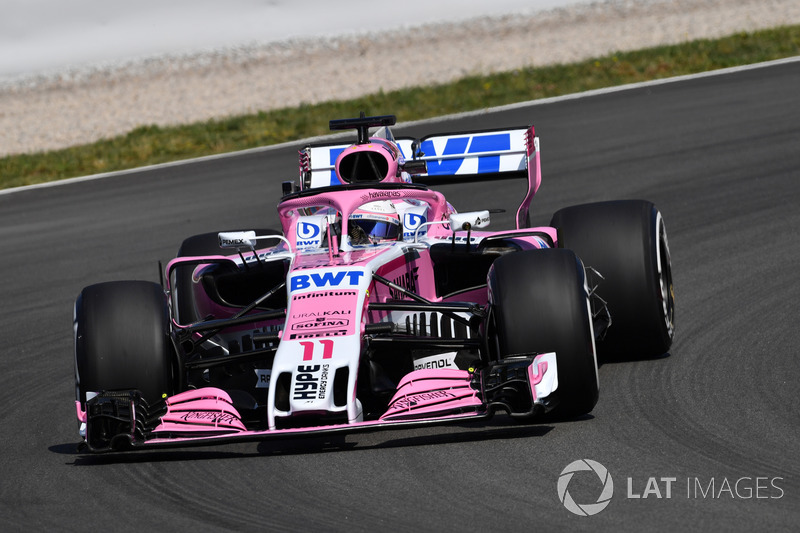 10. Sergio Perez, Force India VJM11