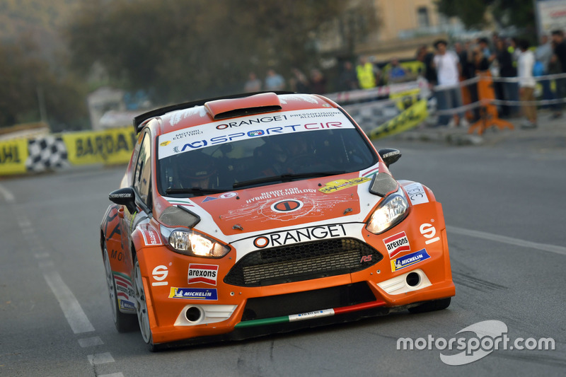 Simone Campedelli, Tania Canton, Ford Fiesta R5, Orange1 Racing