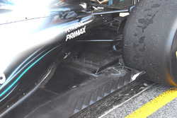 Mercedes-AMG F1 W09, dettaglio dei sensori